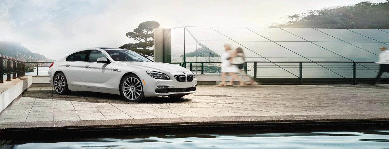 2019 BMW 640i Front White Exterior 2019 BMW 640i Front White Exterior
